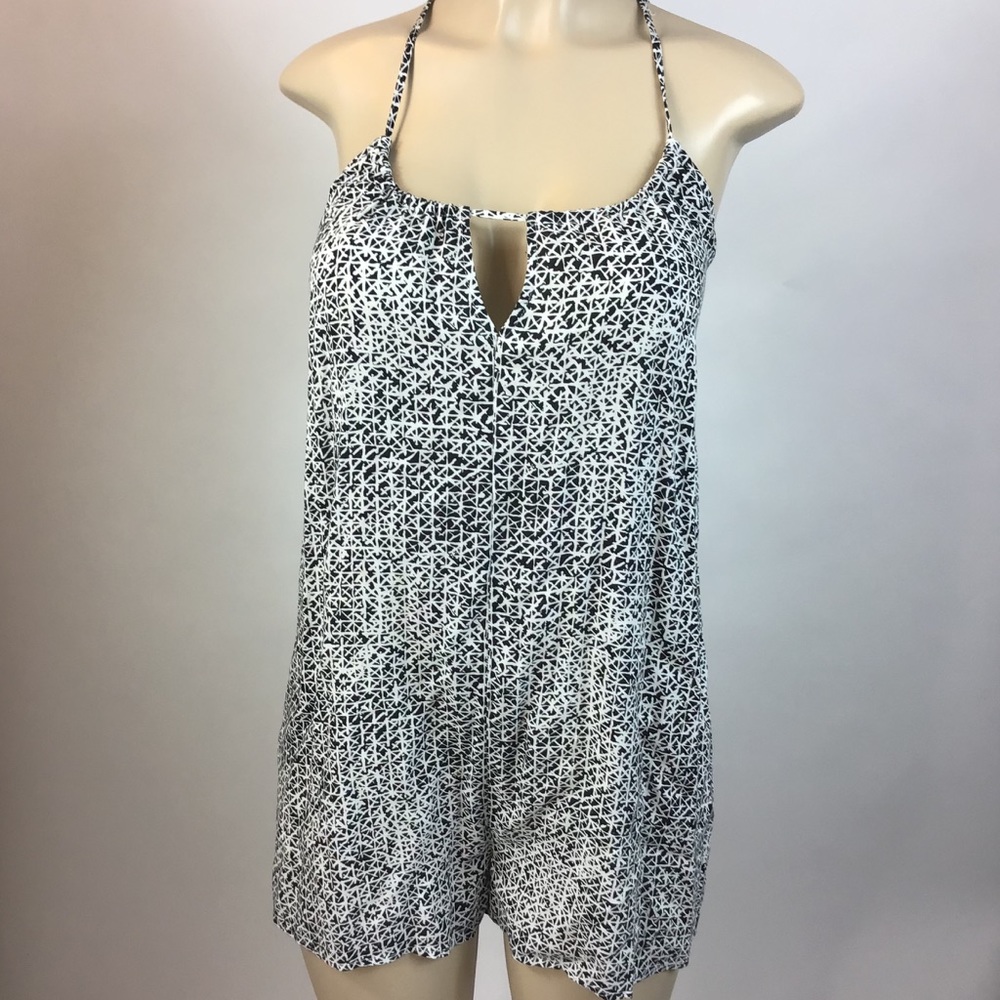 Aeropostale‎ romper black white jumpsuit  swim cover up